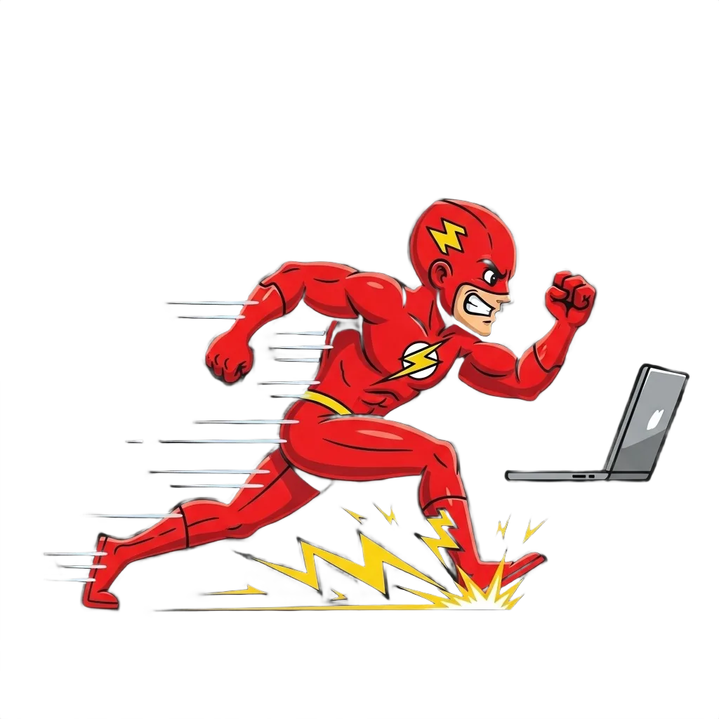 WP-Flash running fast